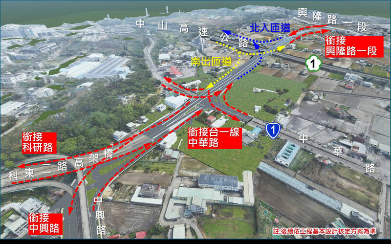115.4.28頭份第二交流道都計變更通過 苗北交通迎關鍵轉型
